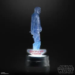 Star Wars The Black Series Holocomm Collection Han Solo 6-Inch Action Figure with Light-Up Holopuck