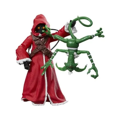 Star Wars The Black Series Jawa & Salacious B. Crumb (Holiday Edition) 6-Inch Action Figure - Exclusive