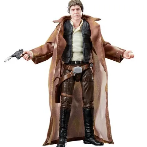 Star Wars The Black Series Return of the Jedi 40th Anniversary 6-Inch Han Solo (Endor) Action Figure
