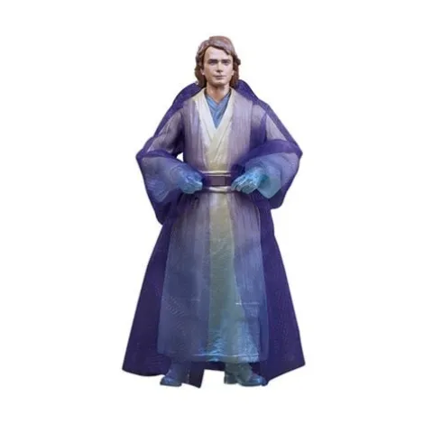 Star Wars The Black Series Anakin Skywalker", " Yoda", " and Obi-Wan Kenobi Force Spirits 6-Inch Action Figures