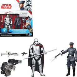 Star Wars: The Last Jedi - Finn (First Order Disguise) vs. Captain Phasma - 3 3/4-In