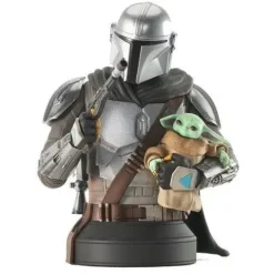 Star Wars: The Mandalorian With Grogu 1/6 Scale PX Bust
