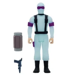 Super7 G.I. Joe Arctic Rescue Vehicle with 3 3/4-Inch Snake Eyes & Blind Woodsman ReAction Figures