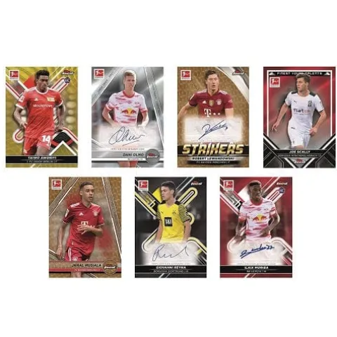 Topps 2022 Finest Bundesliga T/C Box
