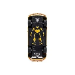 Transformers Bumblebee Movie 1:24 Scale Volkswagen Beetle Die-Cast Metal Vehicle with 3 3/4-Inch Charlie Figure