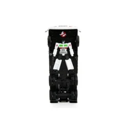 Transformers G1 Optimus Prime Big Rig with Ghostbusters Ecto-1 Graphics 1:24 Scale Die-Cast Metal Vehicle