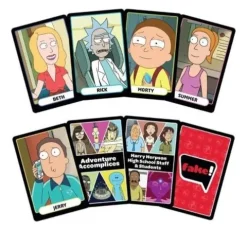 Who Says? Card Game Rick and Morty Edition