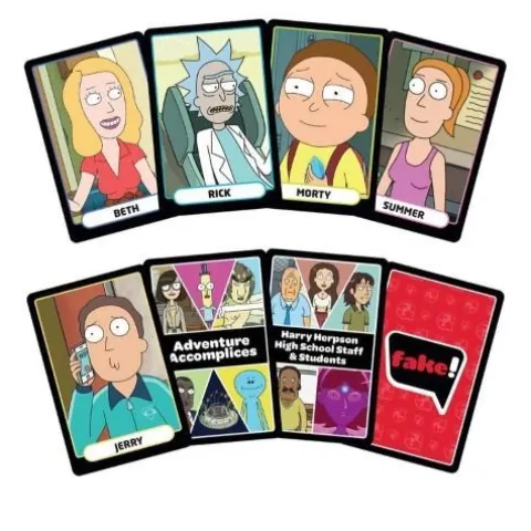 Who Says? Card Game Rick and Morty Edition