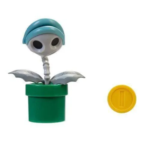World of Nintendo 4" Action Figure - Bone Piranha Plant