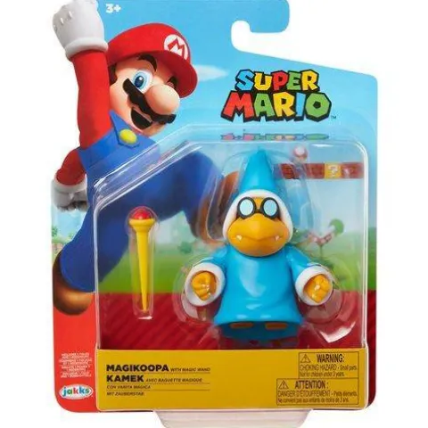 World of Nintendo 4 Inch Action Figure - Magikoopa with Magic Wand