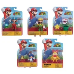 World of Nintendo Mario 4" Action Figure - Select Figure(s)