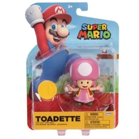 World of Nintendo Mario 4" Action Figure - Select Figure(s)