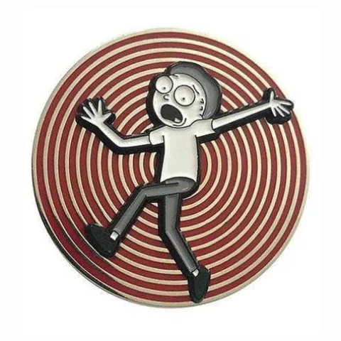 Zen Monkey: Vertigo Morty Spinner - Rick and Morty Enamel Pin